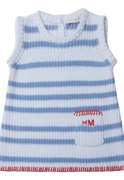 Montagut Baby dress in 100% cotton - KLAXON