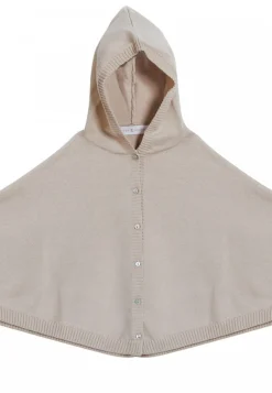 Montagut Baby poncho in 100% organic cotton - Flore