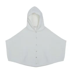 Montagut Baby poncho in 100% organic cotton - Flore