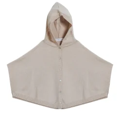Montagut Baby poncho in 100% organic cotton - Flore