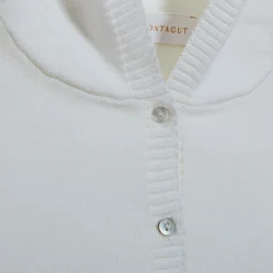 Montagut Baby poncho in 100% organic cotton - Flore