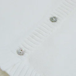 Montagut Baby poncho in 100% organic cotton - Flore