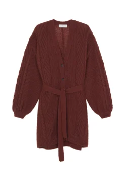 Montagut Balloon sleeve buttoned mohair coat - Galilee