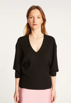 Montagut Balloon sleeve sweater in wool blend - Rooney