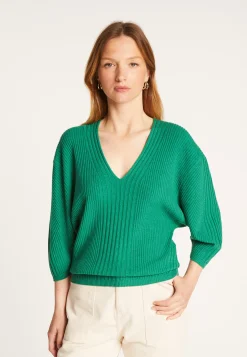 Montagut Balloon sleeve sweater in wool blend - Rooney
