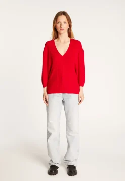 Montagut Balloon sleeve sweater in wool blend - Rooney