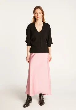 Montagut Balloon sleeve sweater in wool blend - Rooney