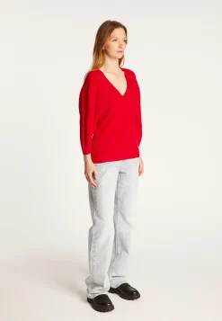 Montagut Balloon sleeve sweater in wool blend - Rooney