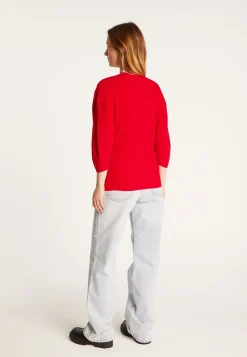 Montagut Balloon sleeve sweater in wool blend - Rooney