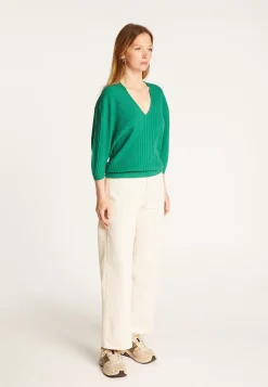 Montagut Balloon sleeve sweater in wool blend - Rooney