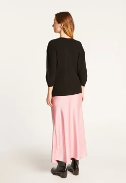 Montagut Balloon sleeve sweater in wool blend - Rooney