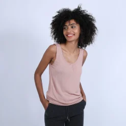 Montagut Bamboo cachemere tank top - Hoatti