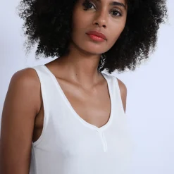Montagut Bamboo cachemere tank top - Hoatti