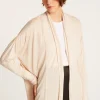 Montagut Bamboo cashmere cardigan with shawl collar - Hani