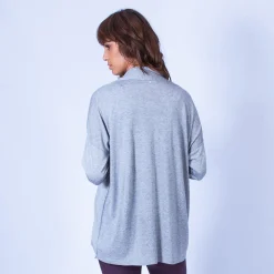 Montagut Bamboo cashmere cardigan with shawl collar - Hani