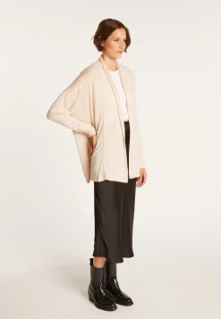 Montagut Bamboo cashmere cardigan with shawl collar - Hani