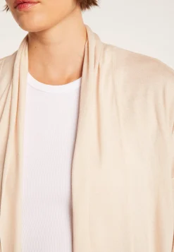 Montagut Bamboo cashmere cardigan with shawl collar - Hani