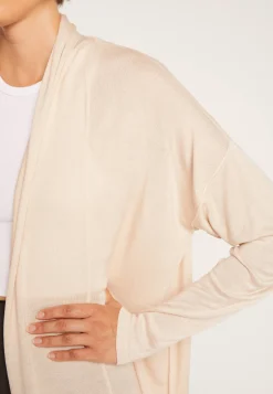 Montagut Bamboo cashmere cardigan with shawl collar - Hani