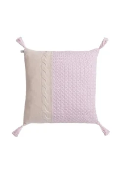 Montagut Bamboo cashmere cushion cover - Ivoire