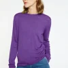 Montagut Bamboo cashmere scoop-neck T-shirt - Aelia