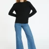 Montagut Bamboo cashmere scoop-neck T-shirt - Aelia