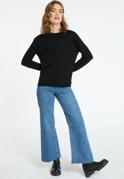 Montagut Bamboo cashmere scoop-neck T-shirt - Aelia