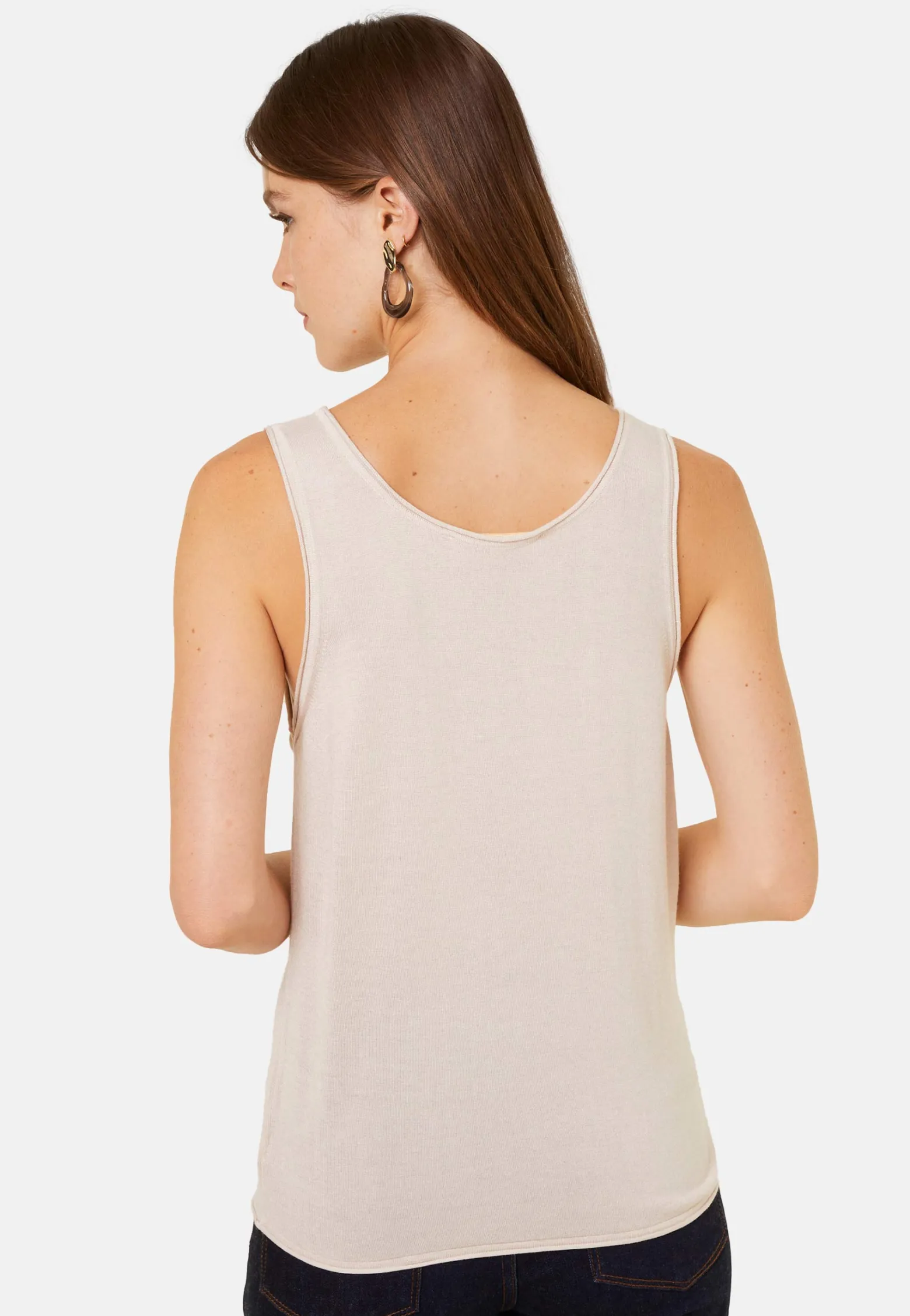 Montagut Bamboo cashmere tank top - Aetim