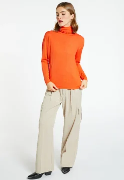 Montagut Bamboo cashmere turtleneck t-shirt - Aéris