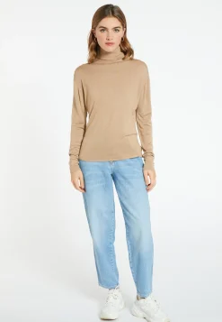 Montagut Bamboo cashmere turtleneck t-shirt - Aéris