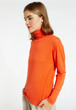 Montagut Bamboo cashmere turtleneck t-shirt - Aéris