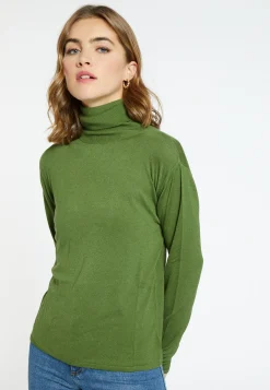 Montagut Bamboo cashmere turtleneck t-shirt - Aéris