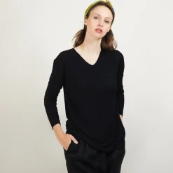 Montagut Bamboo Cashmere V-neck sweater - Barbarra