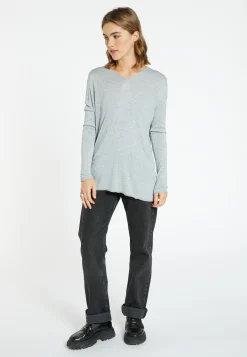 Montagut Bamboo Cashmere V-neck sweater - Barbarra