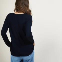 Montagut Bamboo Cashmere V-neck sweater - Barbarra