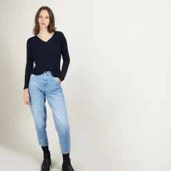 Montagut Bamboo Cashmere V-neck sweater - Barbarra