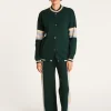 Montagut Baseball jacket in cotton cashmere - Perline