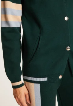 Montagut Baseball jacket in cotton cashmere - Perline