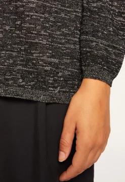 Montagut Batwing sleeve wool and lurex sweater - Boxe Lux