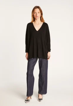 Montagut Batwing sleeve wool sweater - Boxe