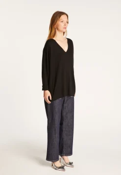 Montagut Batwing sleeve wool sweater - Boxe