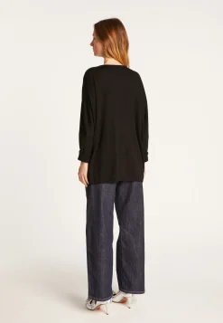 Montagut Batwing sleeve wool sweater - Boxe