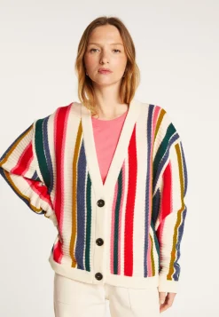 Montagut Bayadere striped wool vest - Romy