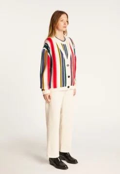 Montagut Bayadere striped wool vest - Romy