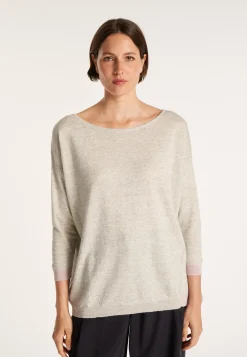 Montagut Boat-neck jumper in cashmere and linen - JACOTTE