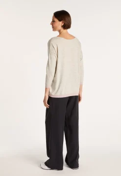 Montagut Boat-neck jumper in cashmere and linen - JACOTTE