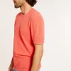 Montagut Brushed cotton round neck T-shirt - Don