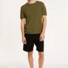 Montagut Brushed cotton round neck T-shirt - Don