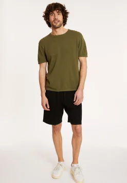 Montagut Brushed cotton round neck T-shirt - Don