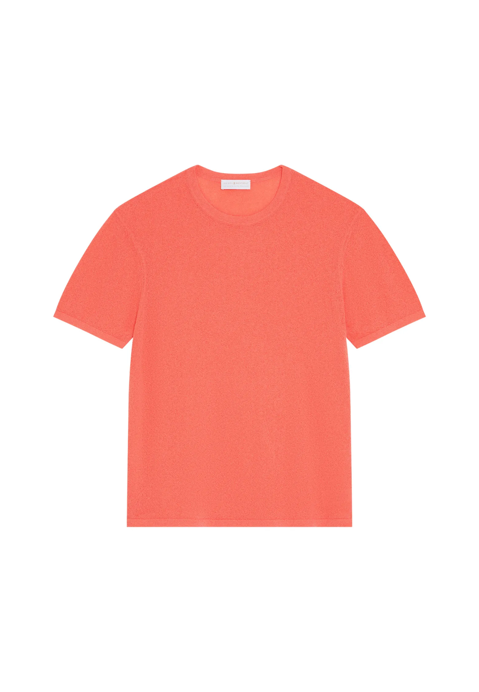 Montagut Brushed cotton round neck T-shirt - Don