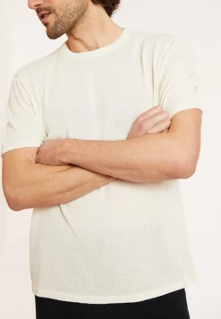 Montagut Brushed cotton round neck T-shirt - Don